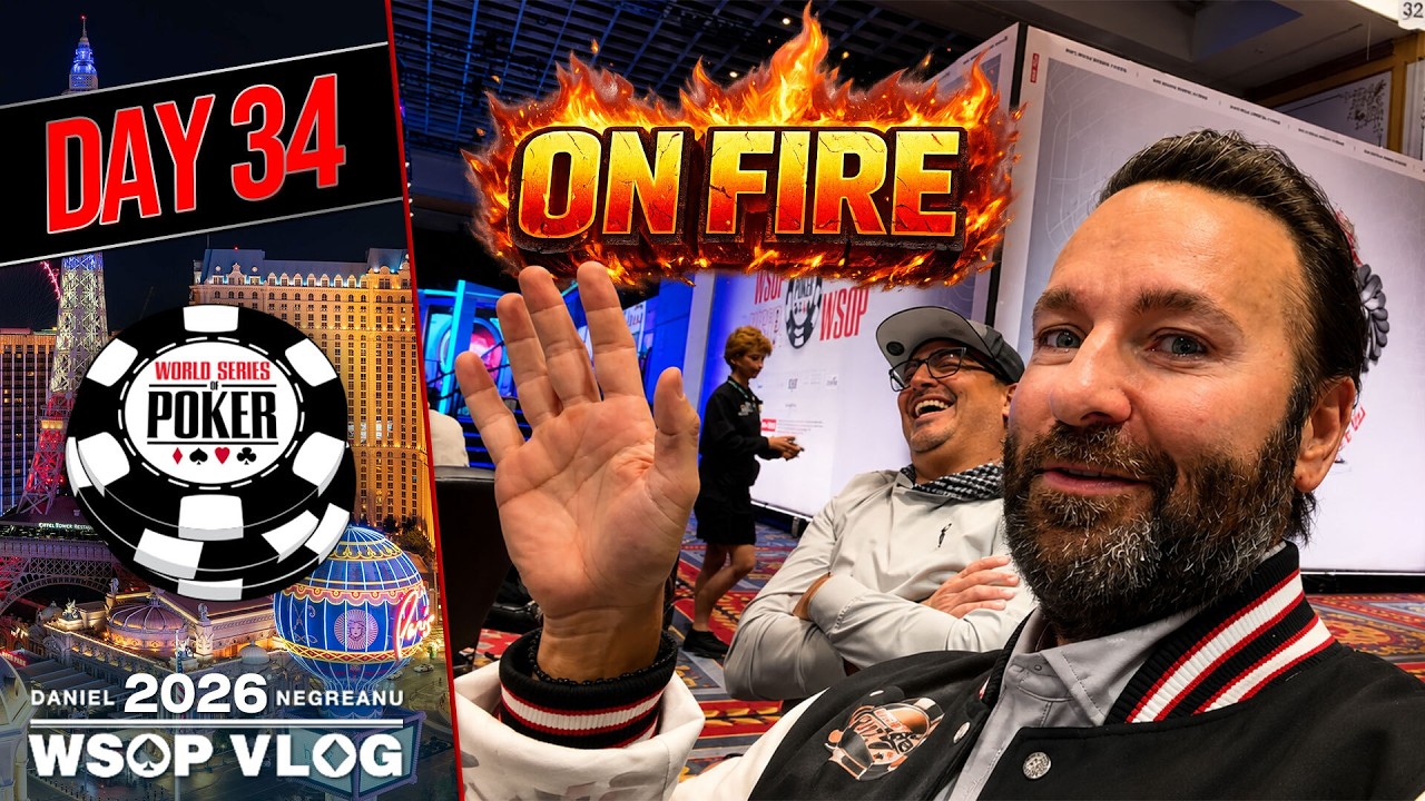 В УДАРЕ на чемпионате по $10K PLO! &mdash; ВЛОГ WSOP 2026, день 34