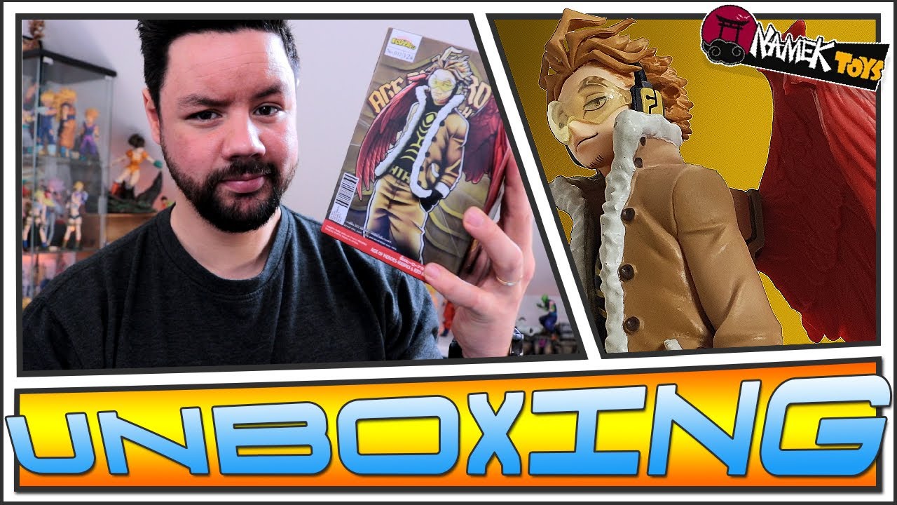 MY HERO ACADEMIA AGE OF HEROES HAWKS UNBOXING déballage FIGURINE