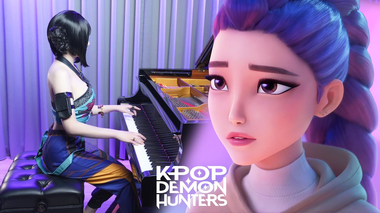 『Free』KPop Demon Hunters Lyrical Piano Cover！⭐Rumi & Jinu⭐Sheet Music⭐Ru's Piano