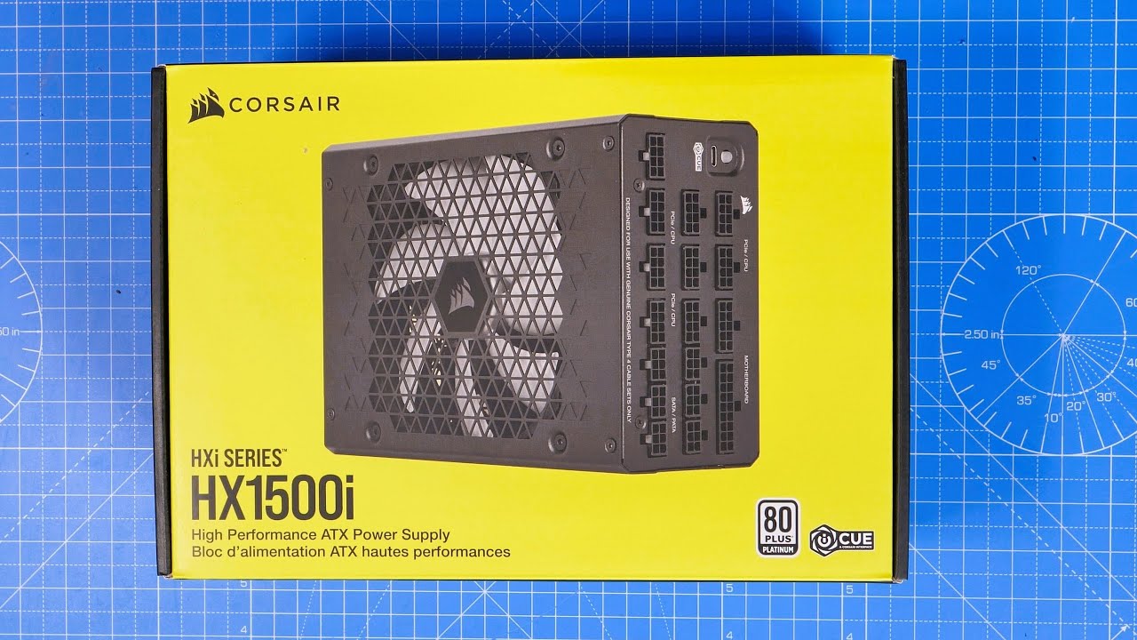 Руководство по установке Corsair HX1500i с адаптером питания 600 Вт 12 В и кабельным направляющим