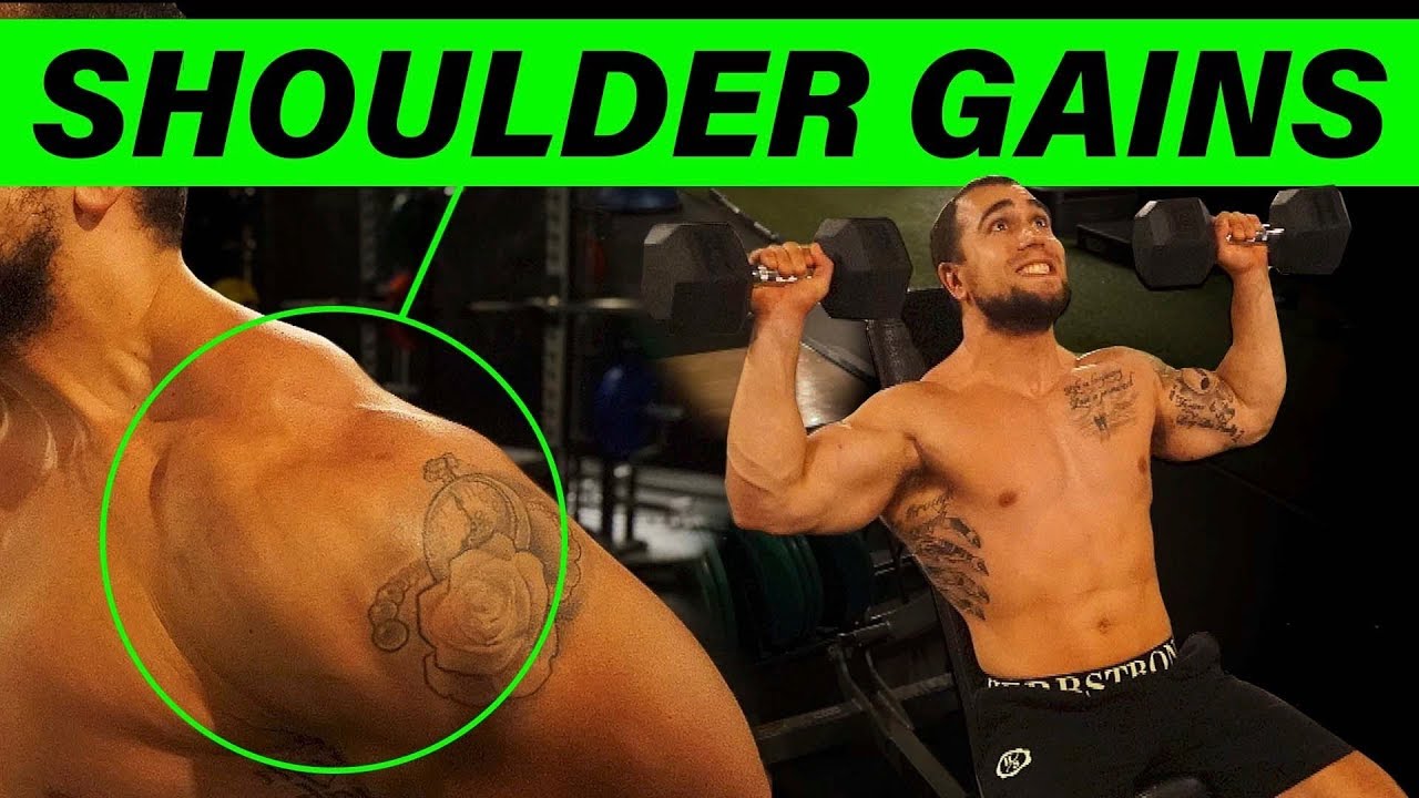 Seated Dumbbell Shoulder Press | Maximize Shoulder Growth!