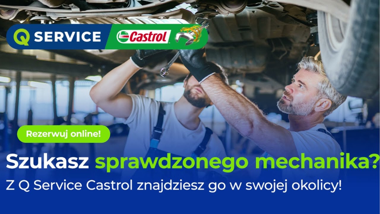 Zarezerwuj wizytę w Q Service Castrol