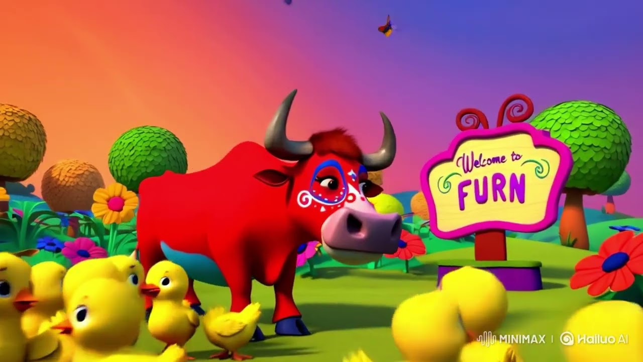 Vamos Brincar com o Boi Brincalhão! 🐮🎉 Aprenda Cantando com os Bichinhos!