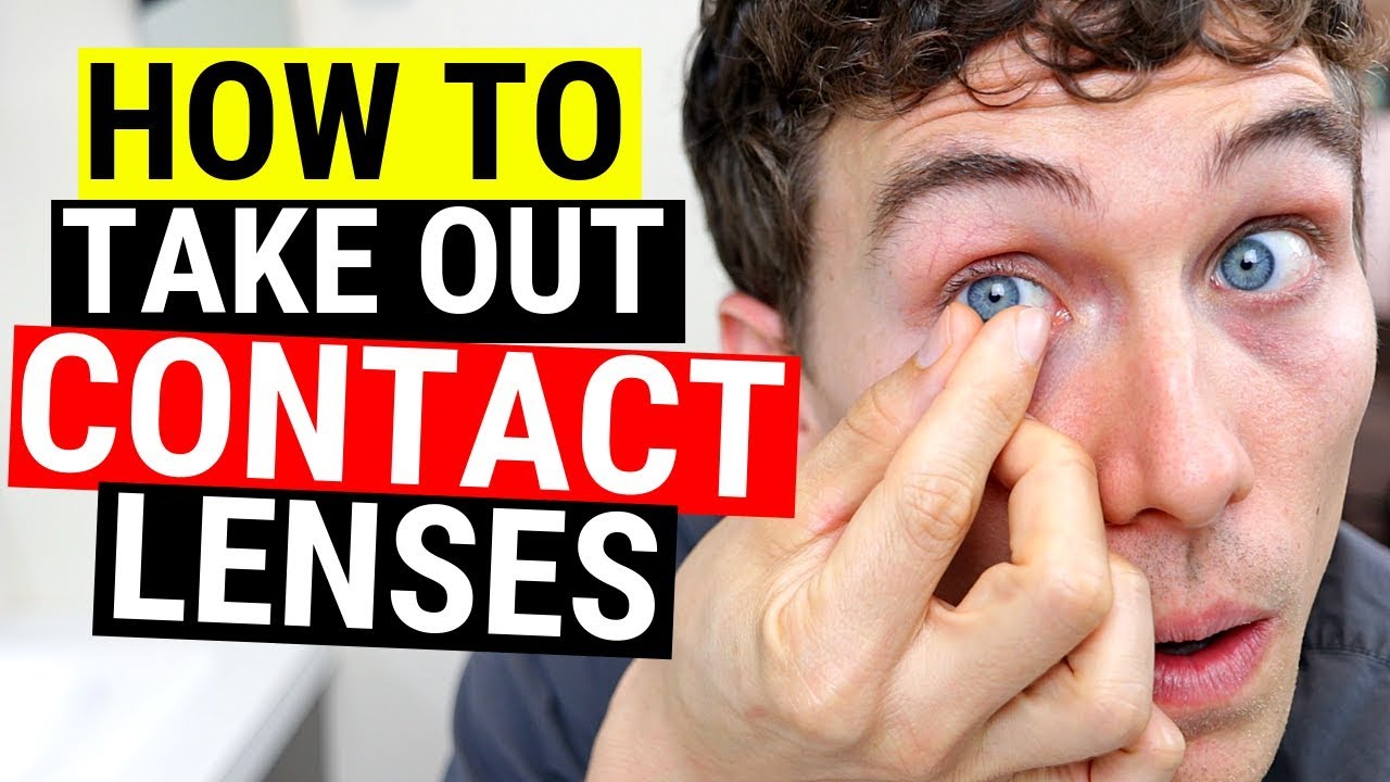 How to Take Out Contact Lenses Easily (Beginners Tutorial)