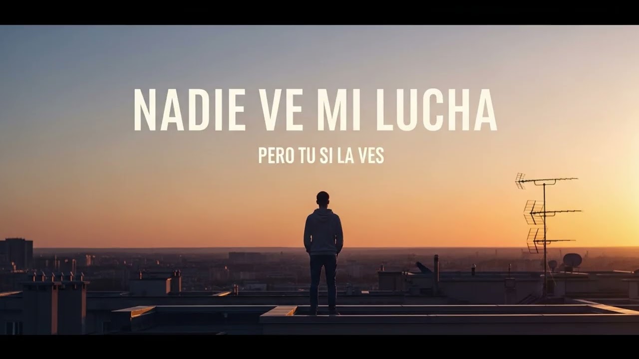CUANDO NADIE VE MI LUCHA TU SI LA VES