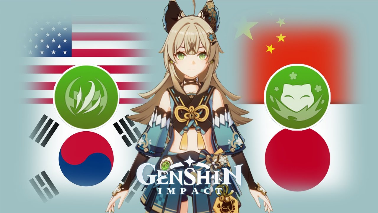 Kirara Voice in 4 Different Languages (Skills & Attack) | Genshin Impact Kirara