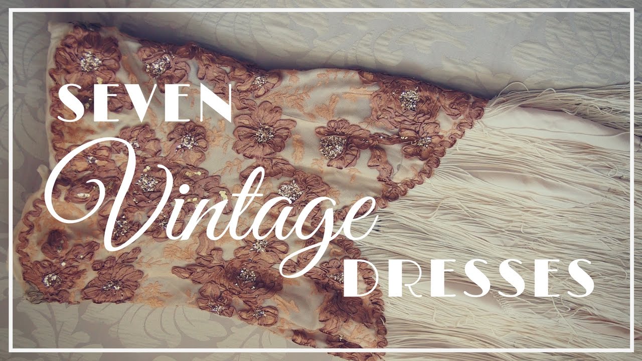 7 Vintage Wedding Dresses - My Collection No.1