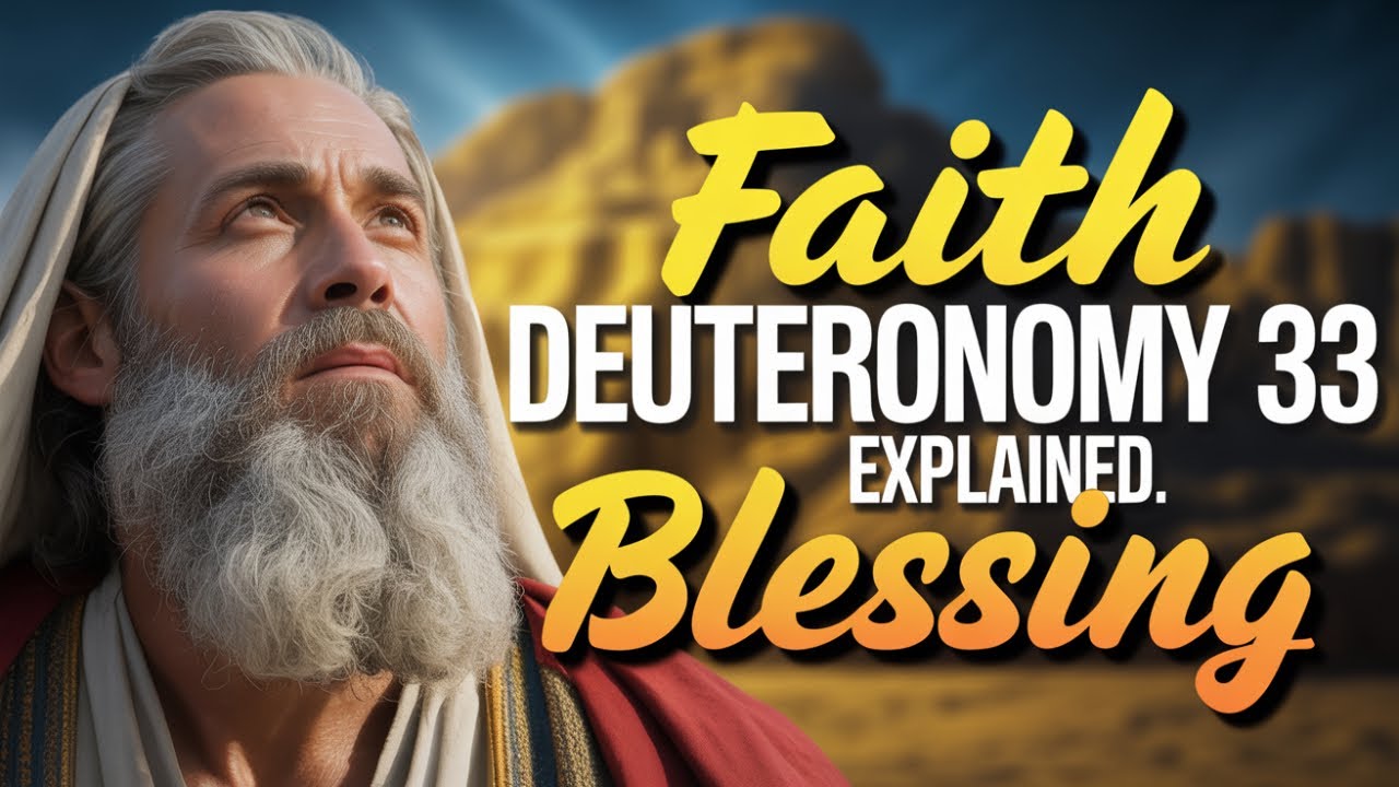 Deuteronomy Chapter 33 Explained (Moses&rsquo; Final Blessing: Faith and the Promised Land)