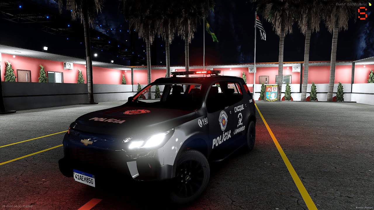 TRAILBLAZER COMENDO CALÇADA SEM DÓ | GTA RP