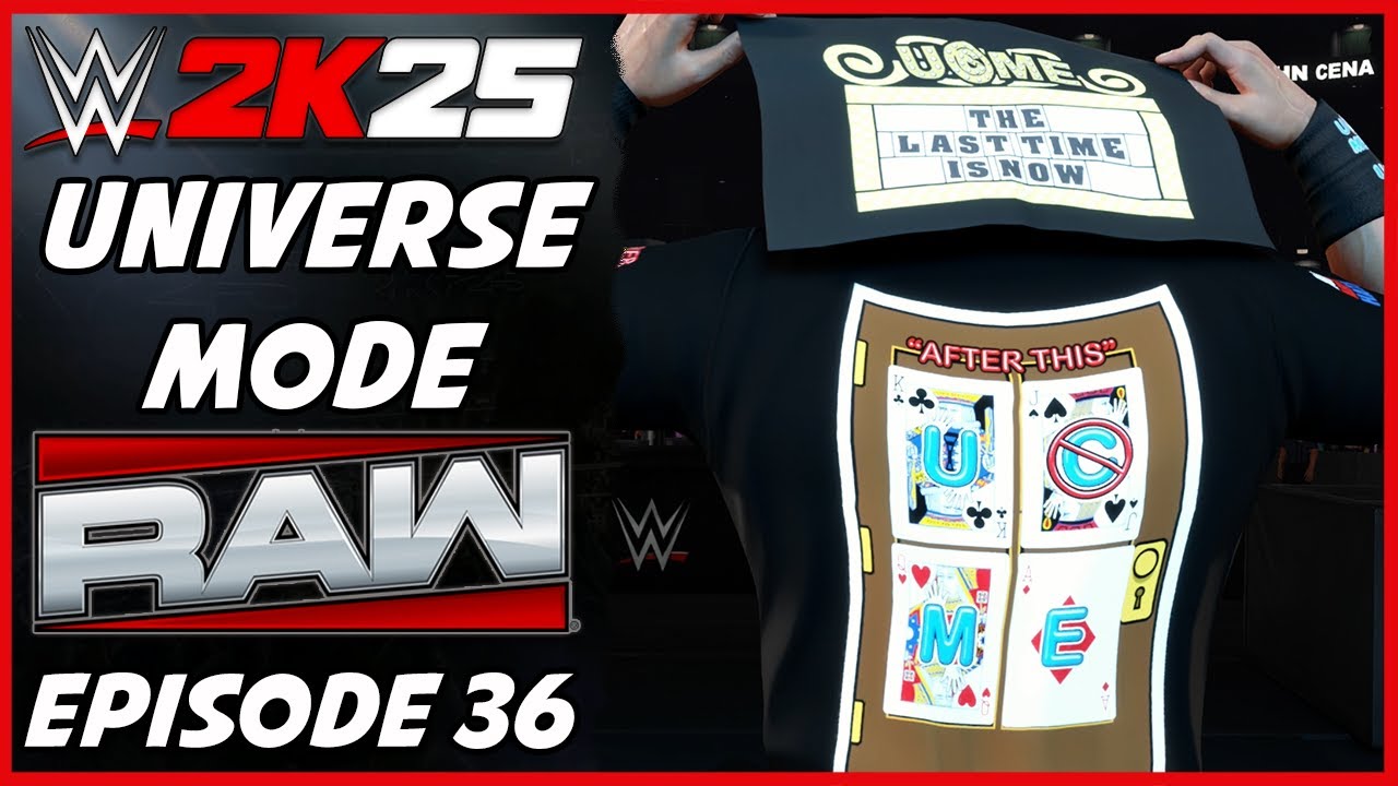 WWE 2K25 - Universe Mode - Raw Episode 36
