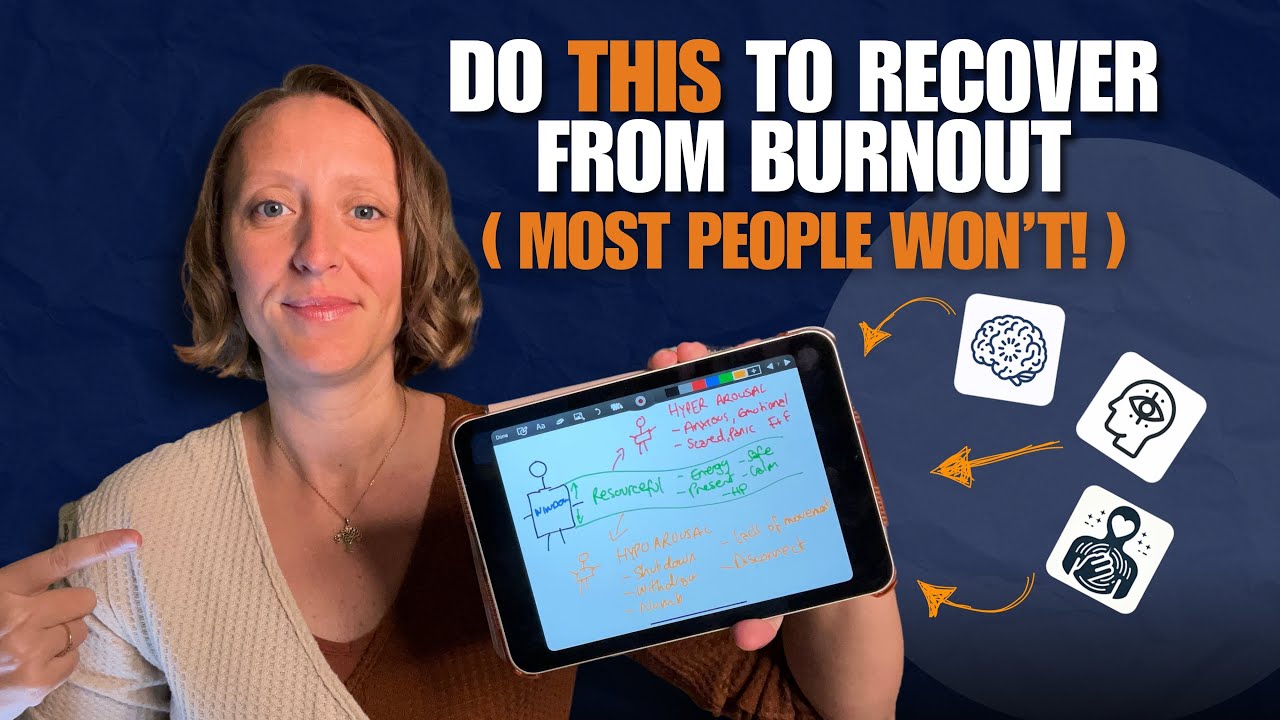 DO THIS TO RECOVER FROM BURNOUT  MOST PEOPLE WON'T!