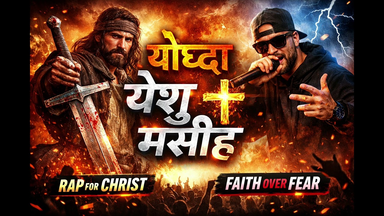 🔥 Yoddha | Yeshu Masih Rap | Gospel Rap Song in Hindi | Christian Rap India