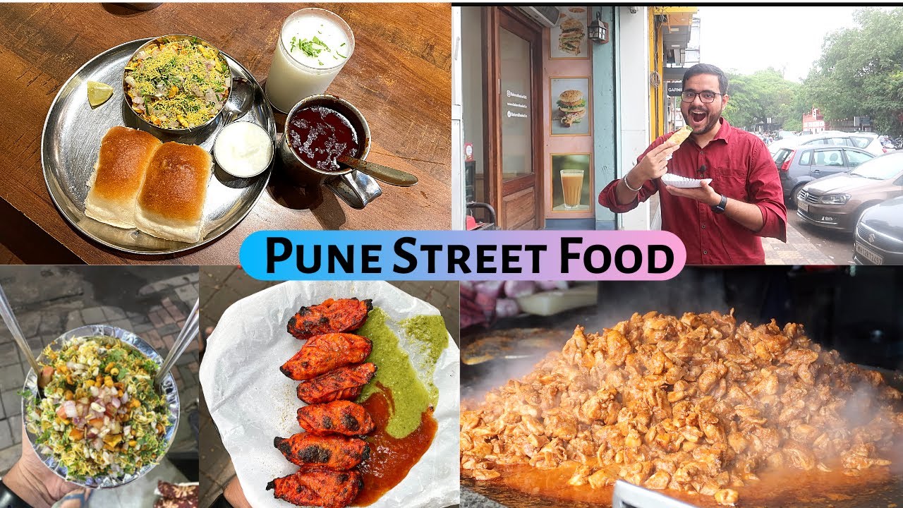 Pune street food  | Misal Pav, Bun maska chai, Kathi roll and more.