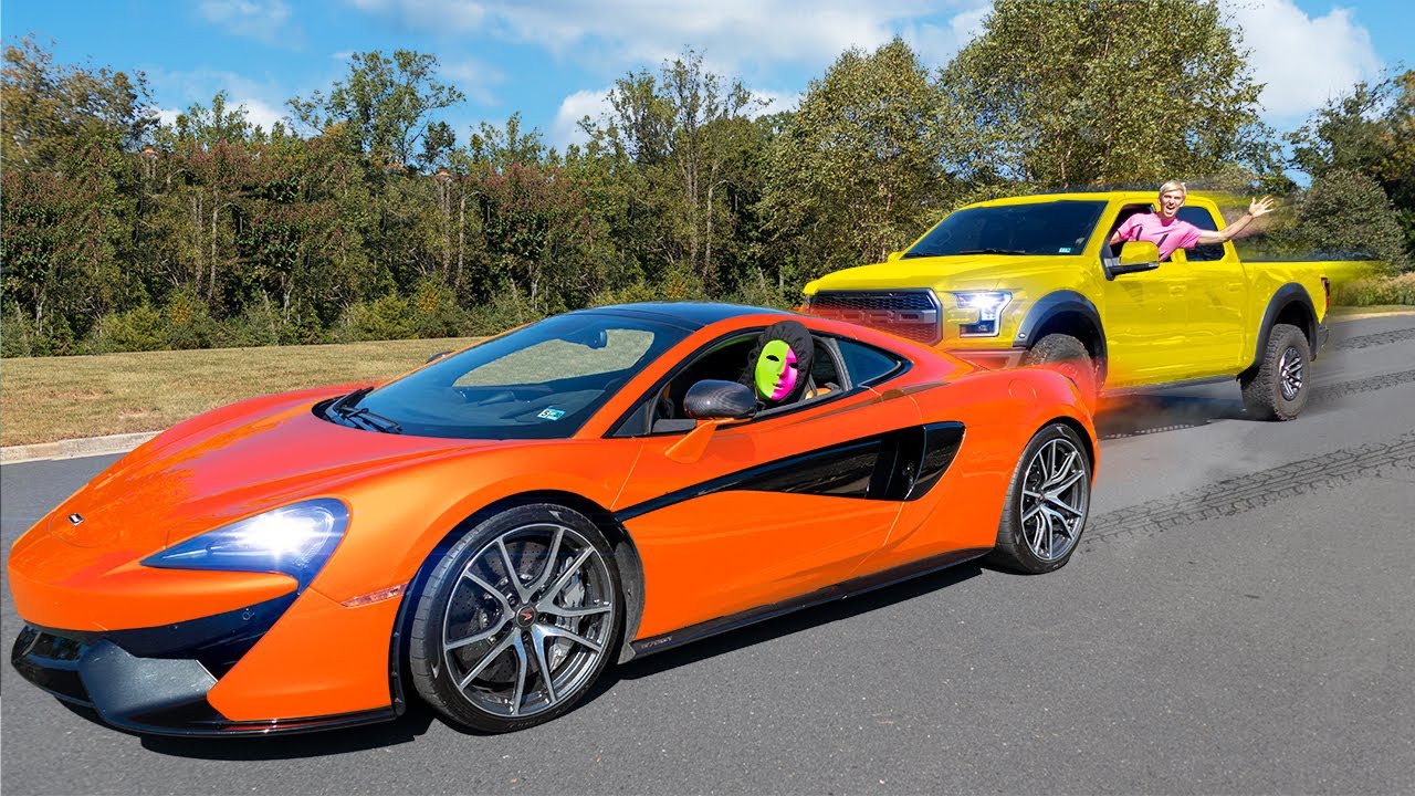 MYSTERY SPY SUPERCAR CHASE for STOLEN $1MILLION DOLLARS!! (Top Secret Hideout Found)
