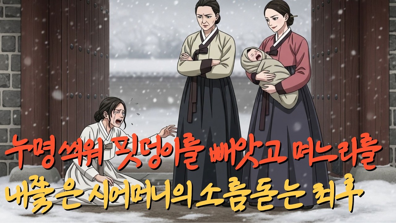 누명 씌워 핏덩이를 빼앗고 며느리를 내쫓은 시어머니와 동서의 소름돋는 최후 야담 | 야사 | 옛날이야기 | 오디오북