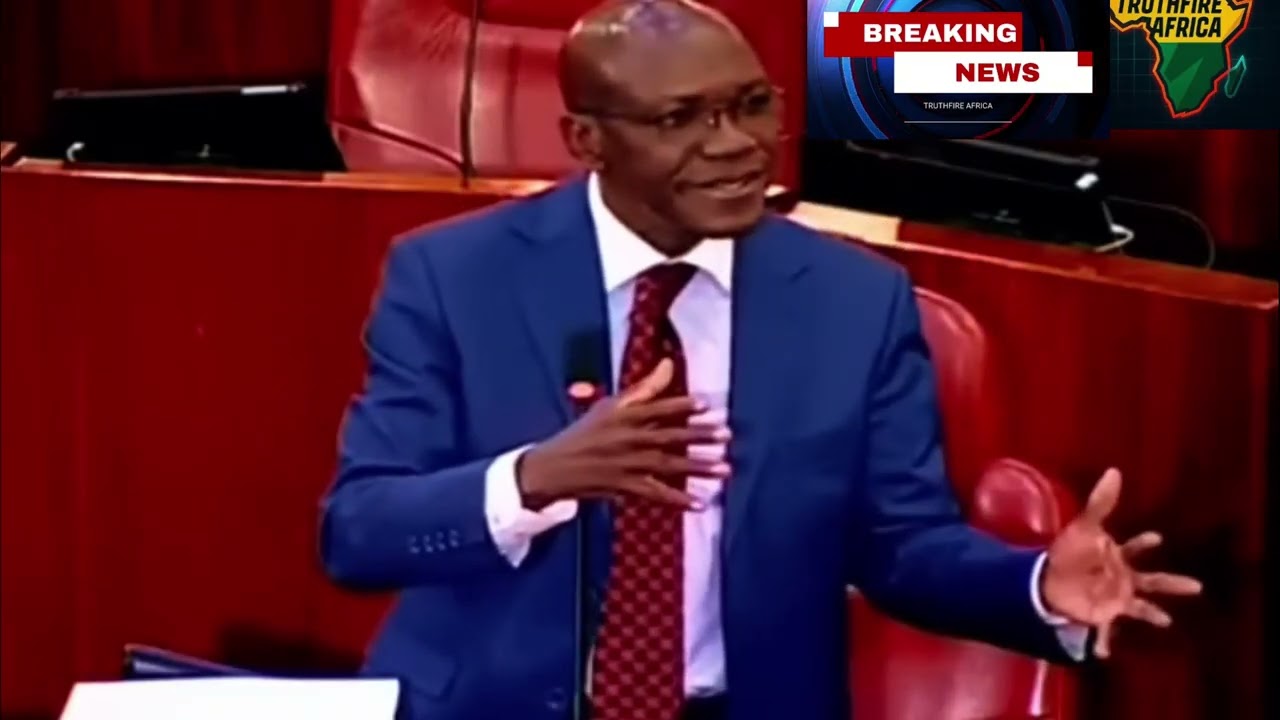 ANGRY BONI KHALWALE LECTURES SEN. CHERARGEI LIKE A CHILD