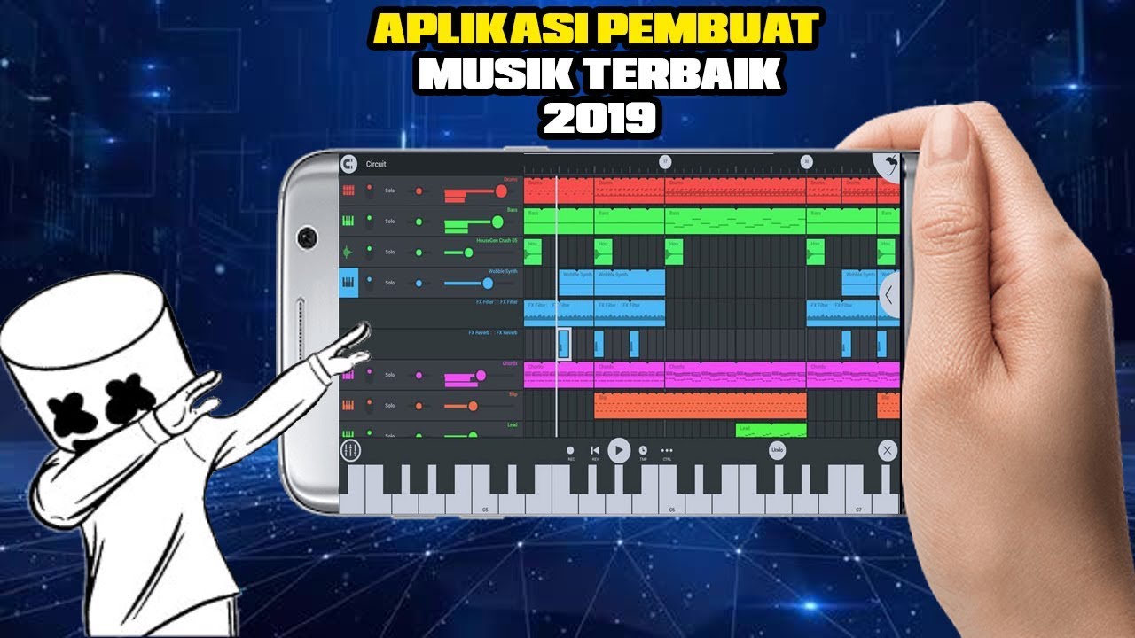 6 Aplikasi Pembuat Musik Terbaik Untuk Android/Ios 2019 ! Aplikasi Para Musisi