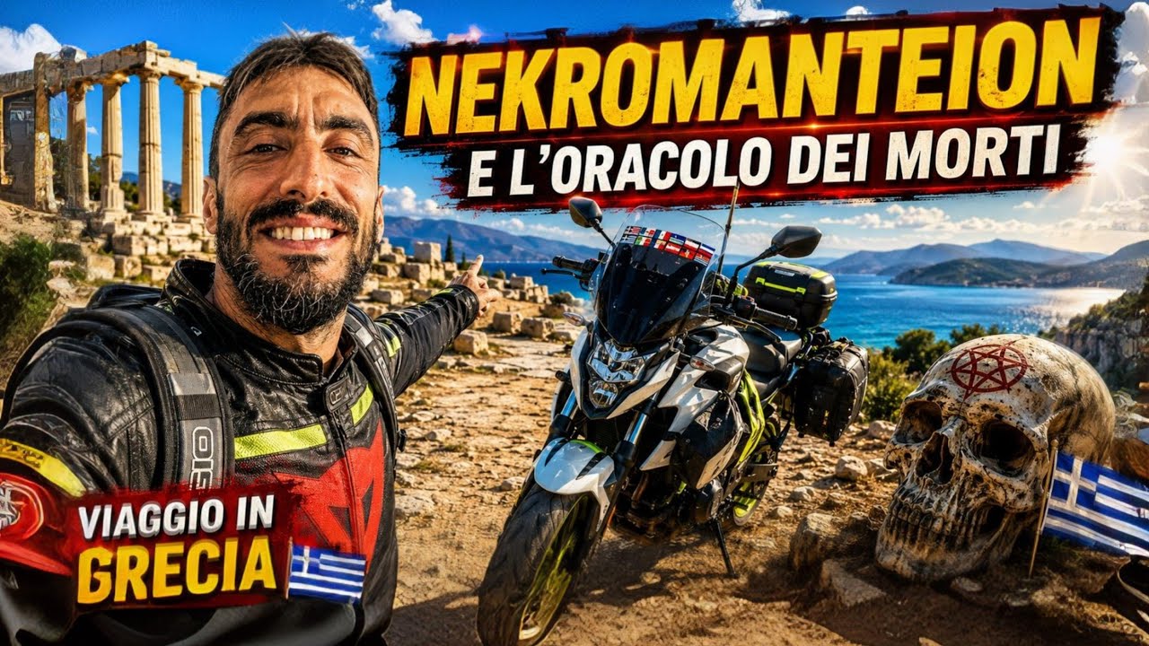 EP.9 🏍️ Roadtrip in Grecia – Necromanteion e la Città dei Morti 🇬🇷⚡