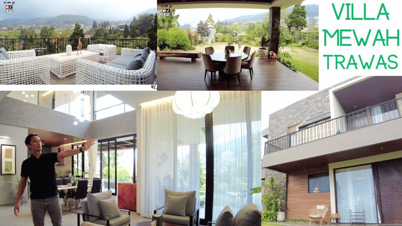 Villa Sultan Mewah di Trawas, Furnish Eksotik + Breathtaking View