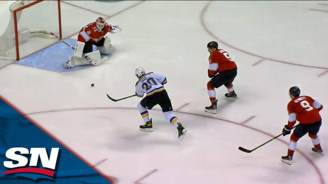 Ryan O'Reilly Feathers Perfect Pass To Brandon Saad For Slick Goal Vs. Panthers