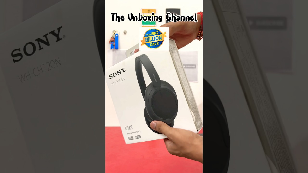 Sony WH-CH720N The Ultimate Noise Cancelling Beast Under ₹6k #theunboxingchannel #sonyheadphones