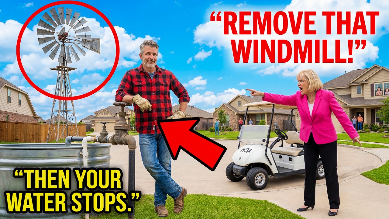 HOA Ordered Me to Remove My Windmill &mdash; Too Bad It Pumps Water to Their Whole Cul-de-Sac