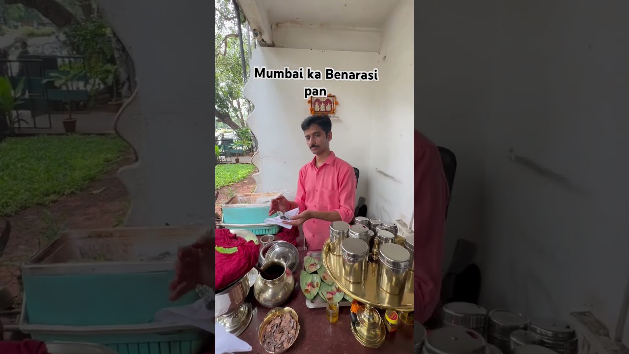 Mumbai ka benarasi pan is so good 