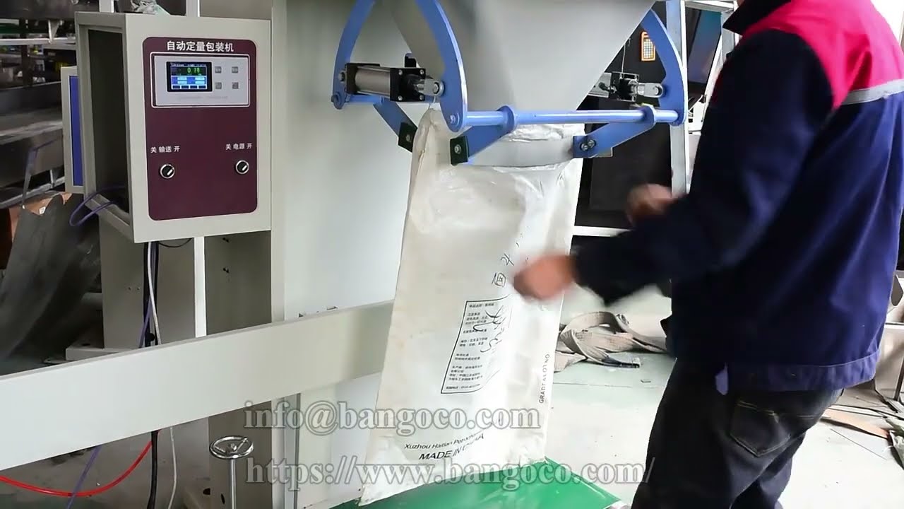 25 kg animal feed bag packaging machine