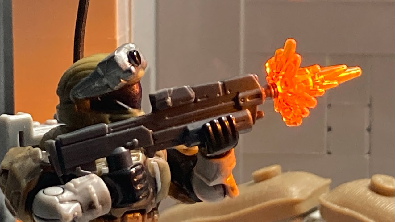 Test Compilation-Mega Construx/Gundam Stop Motion