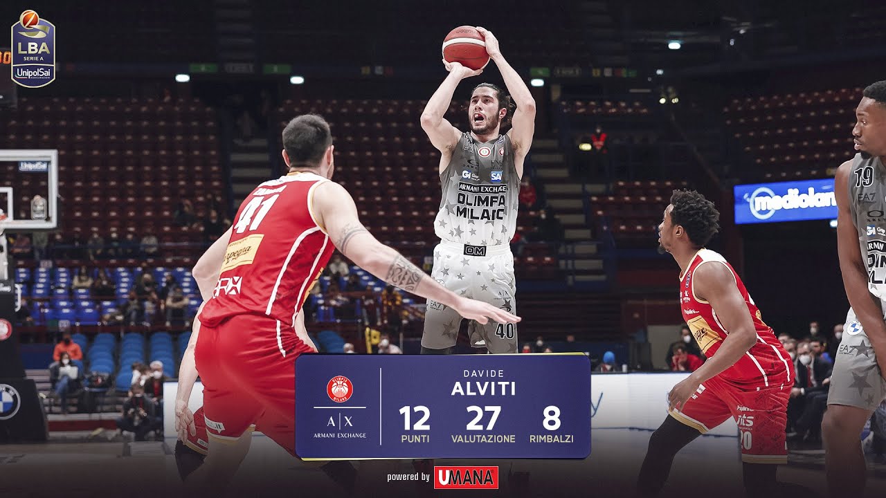 UMANA Top Performance: Davide Alviti vs Carpegna Prosciutto Pesaro