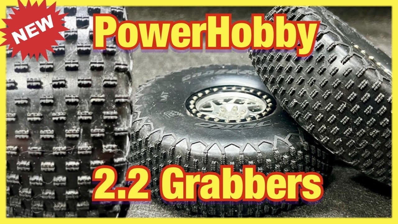 NEW POWERHOBBY 2.2 GRABBER TIRES ARE HERE!