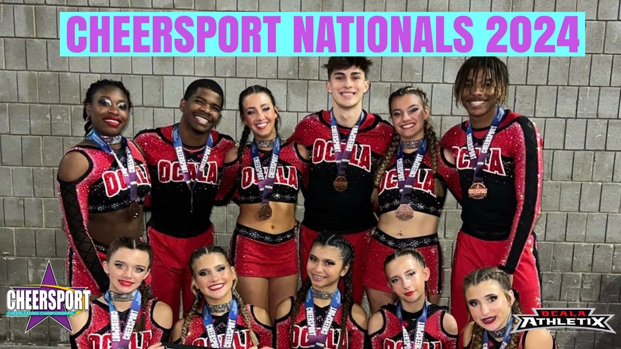CHEERSPORT NATIONALS 2024 VLOG || OCALA ATHLETIX CODE RED