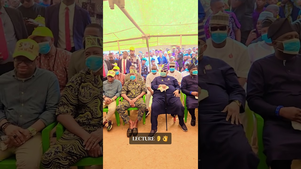 EVEN THE GOVERNOR LISTENS TO SHEIKH APONLE ANOBI ATTENTIVELY
