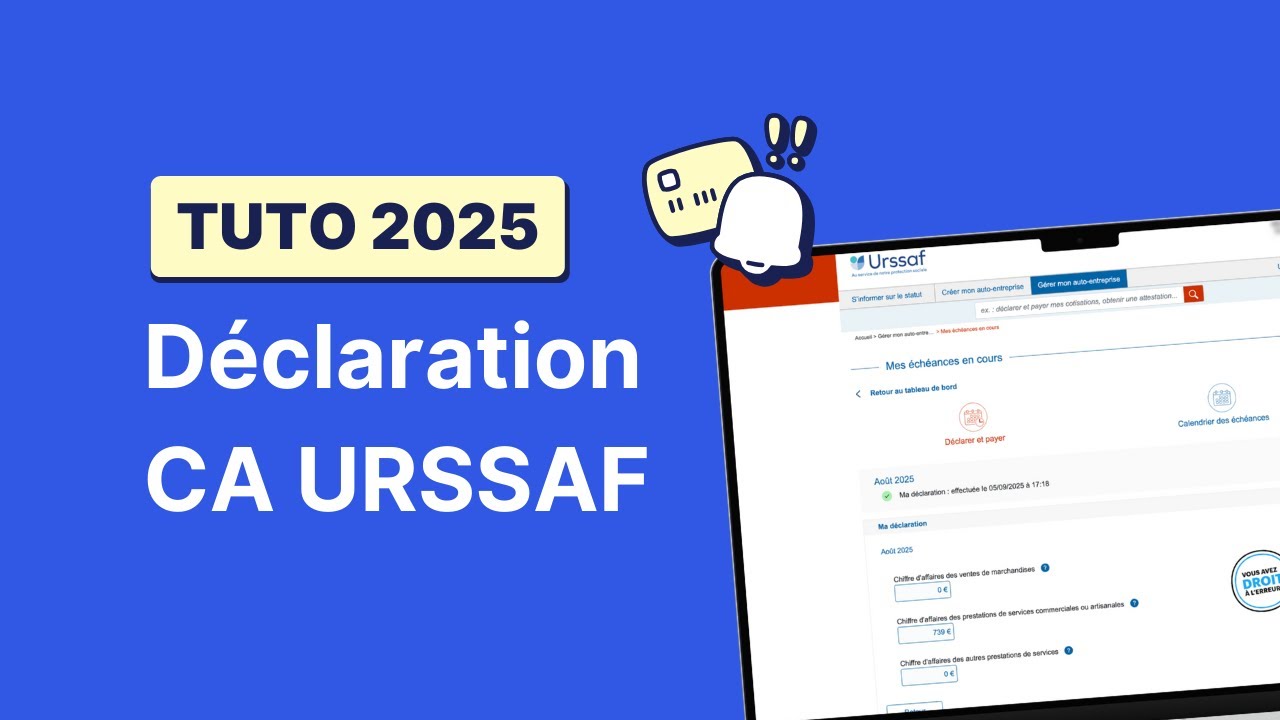 [TUTO] Déclarer ton CA à l'URSSAF en micro-entreprise (étape par étape) ✅