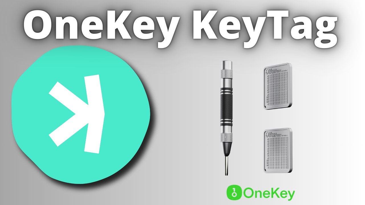 OneKey KeyTag: Keep Your Kaspa Seed Phrase Ultra Secured