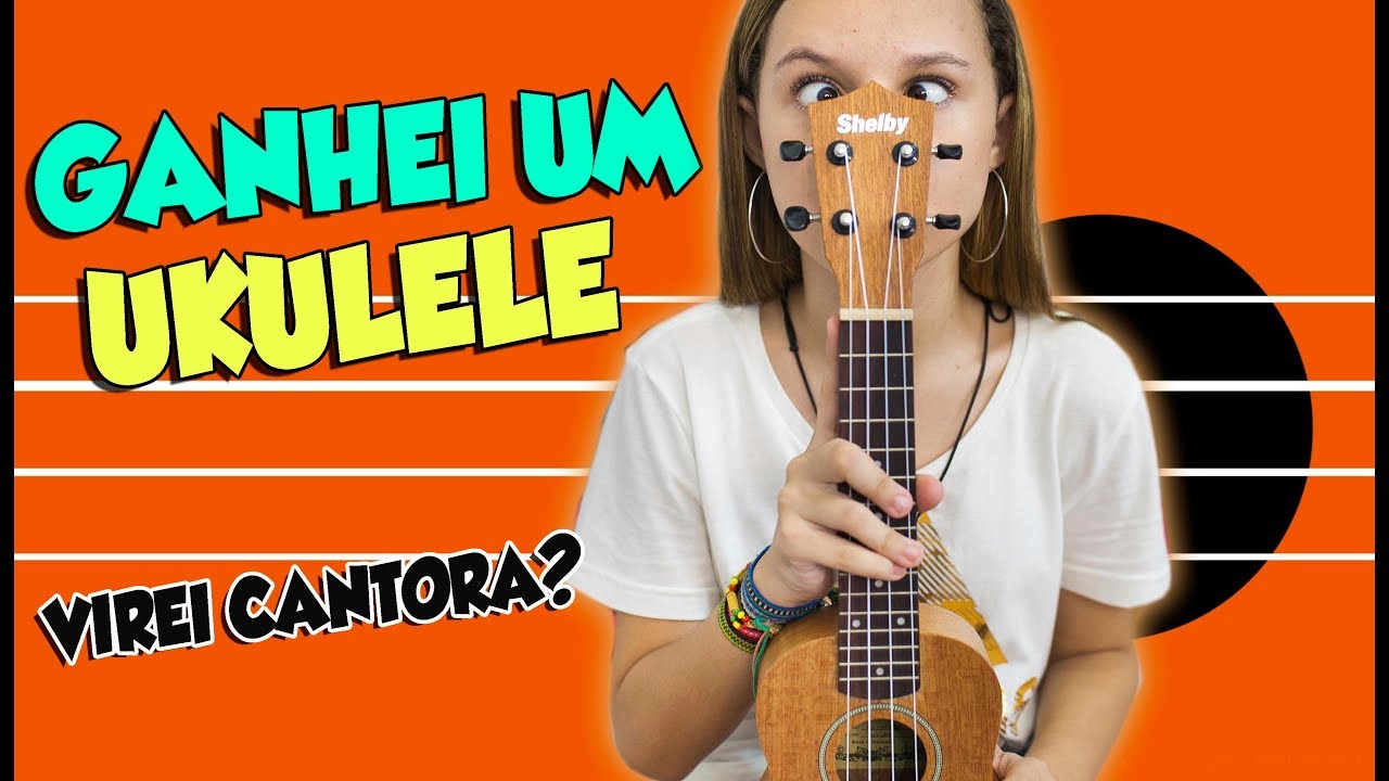 GANHEI UM UKULELE - VIREI CANTORA ?