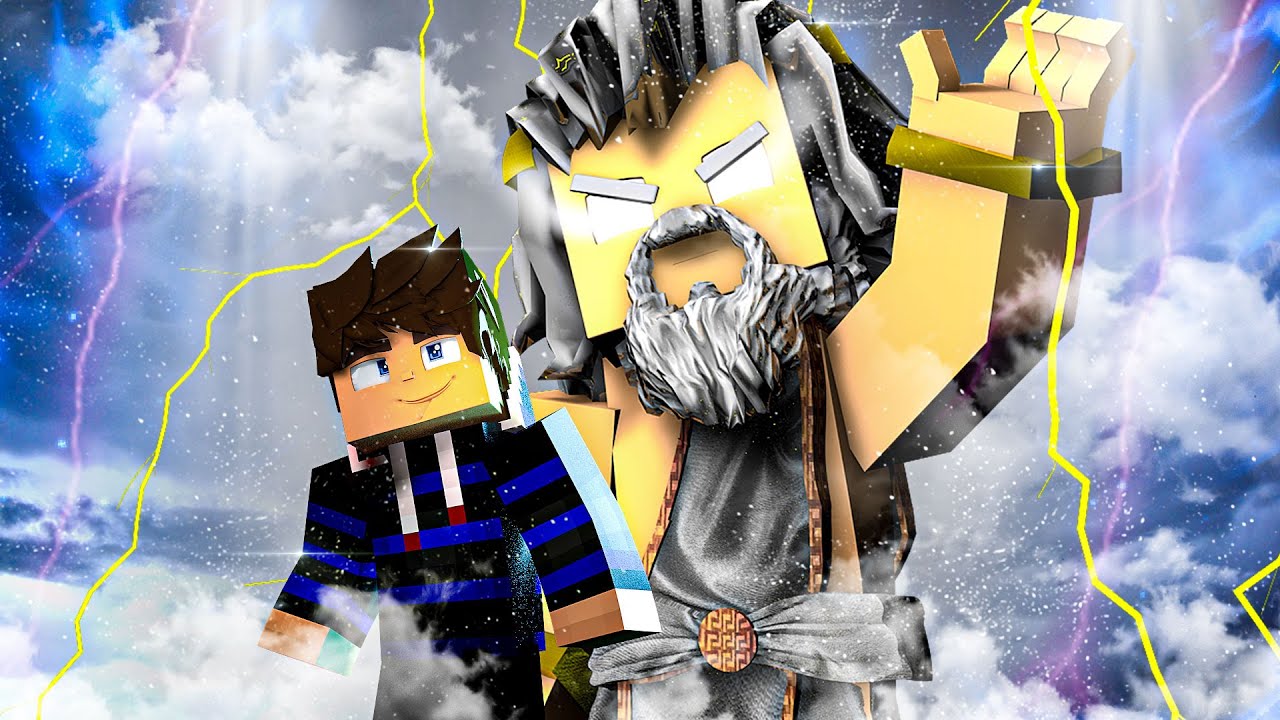 Minecraft: FILHO DE ZEUS O FILME (PARTE 1) - UM NOVO DEUS !  ‹ BRUNINHO ›