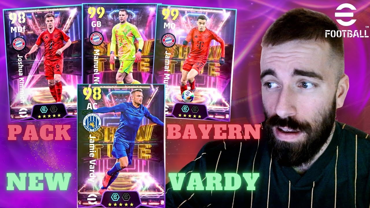 JE TESTE LE NOUVEAU VARDY + PACK BAYERN NEUER KIMMICH MUSIALA 🔥EFOOTBALL 2025