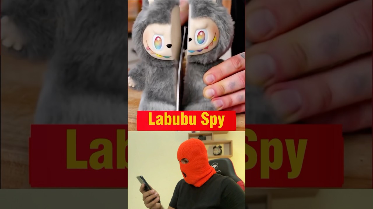 Hidden Camera Inside Labubu Doll !😱 #Shorts #LabubuDoll #HiddenCamera #SpyToy #Lifehacks2025