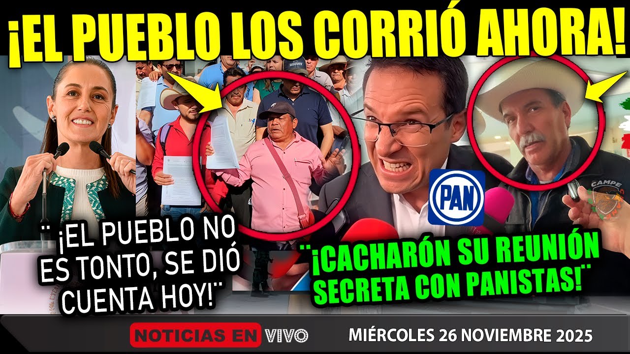 SE ACAB&Oacute;! EL PUEBLO SE CANS&Oacute; DE CARRETERAS CERRADAS Y LOS CORRE &iexcl;CLAUDIA SHEIBAUM DIO LA NOTICIA!