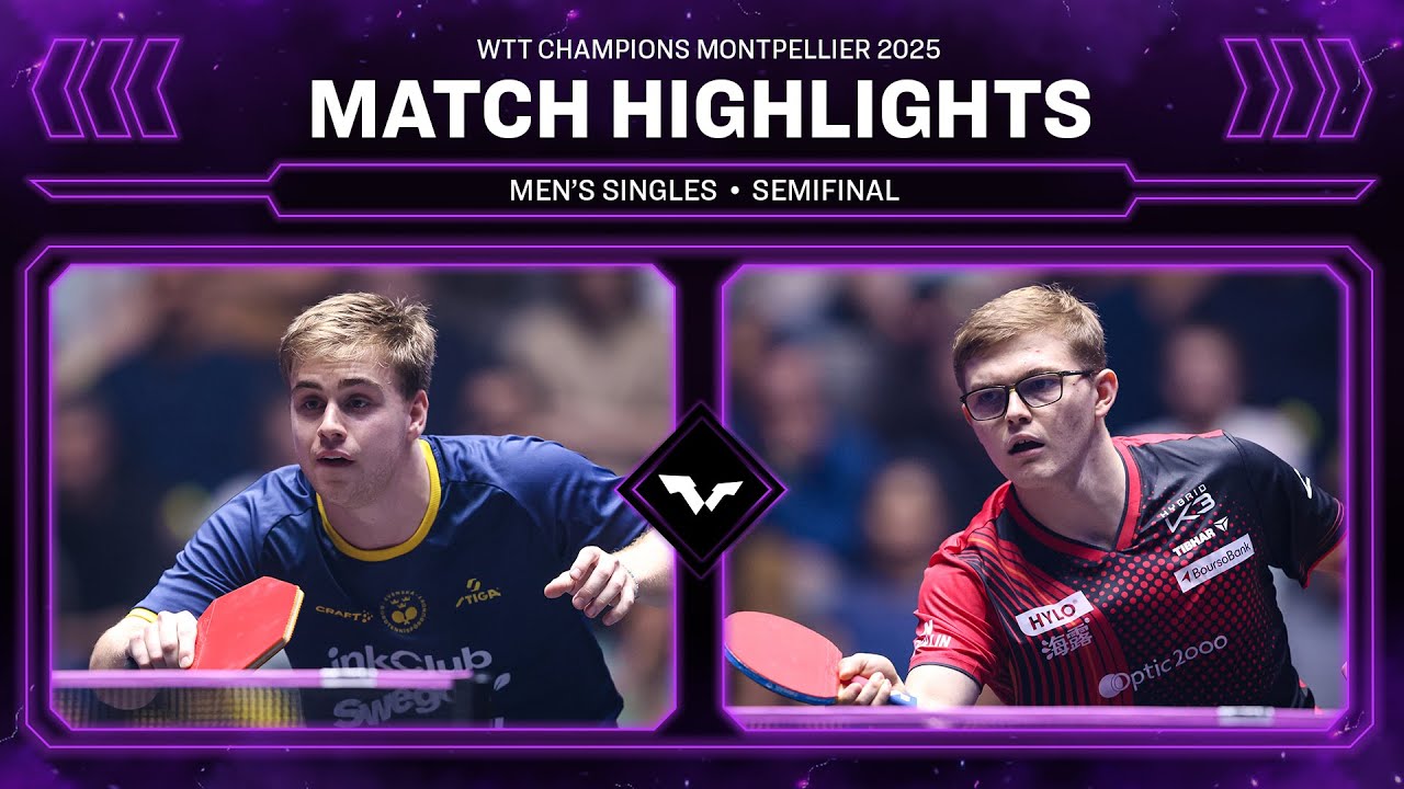 Truls Moregard vs Alexis Lebrun | MS SF | #WTTMontpellier 2025