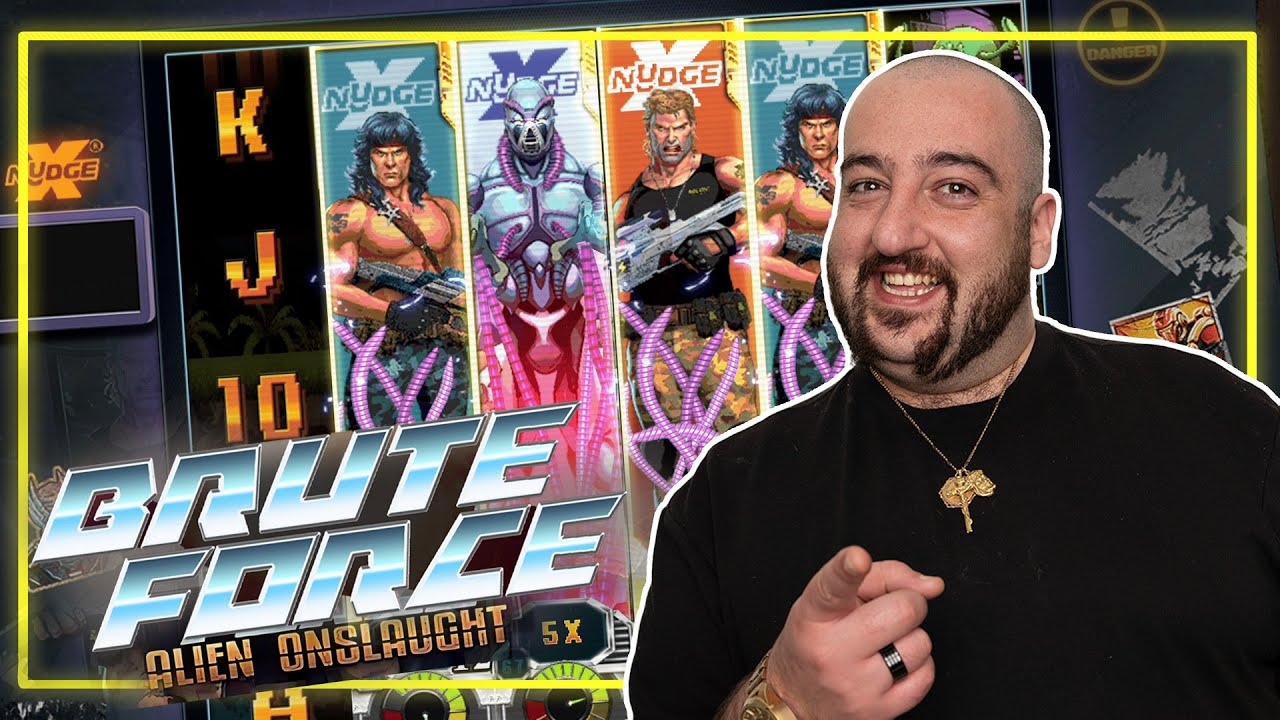 MAX WIN: 80,000x!!! Brute Force Alien Onslaught by Nolimit City - NEW SLOT!!