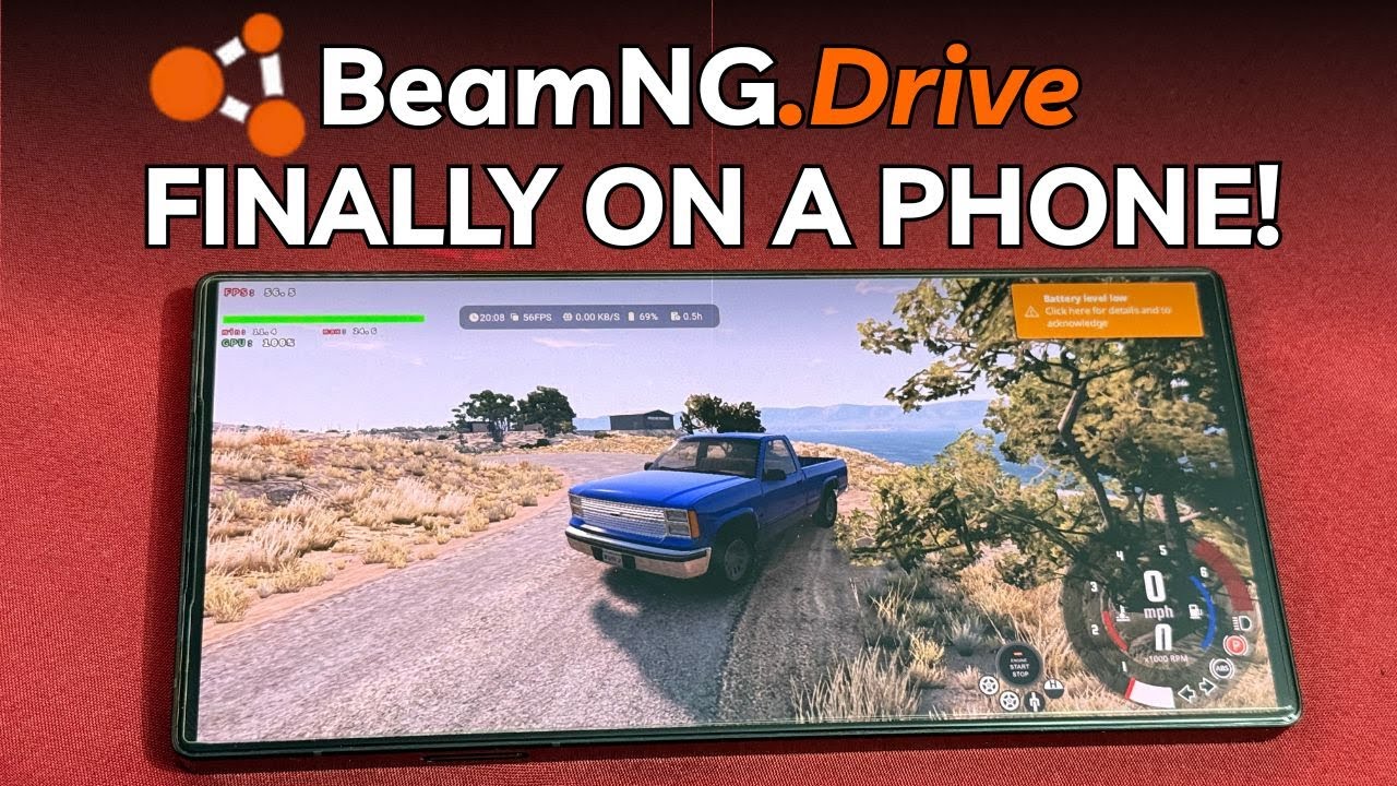BeamNG.drive Finally Running on Android! (NOT FAKE!!)