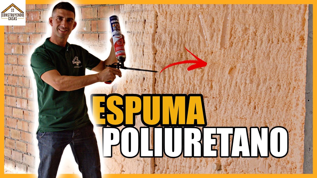 🔶 AISLAMIENTO de ESPUMA POLIURETANO PROYECTADO 🔶 Tipos de aplicaciones y usos.