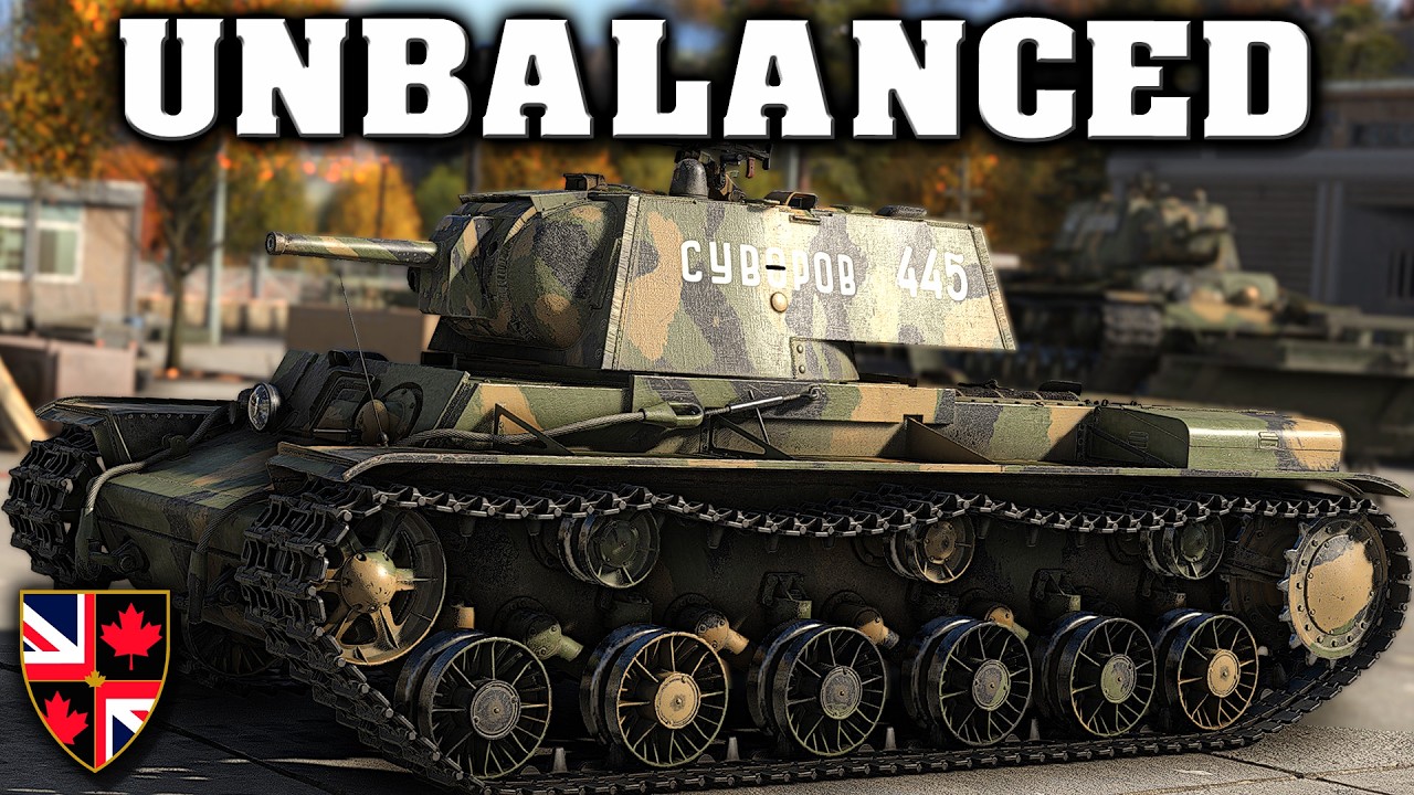 INVINCIBLE Armor, TERRIBLE Gun! - War Thunder KV-8 Review