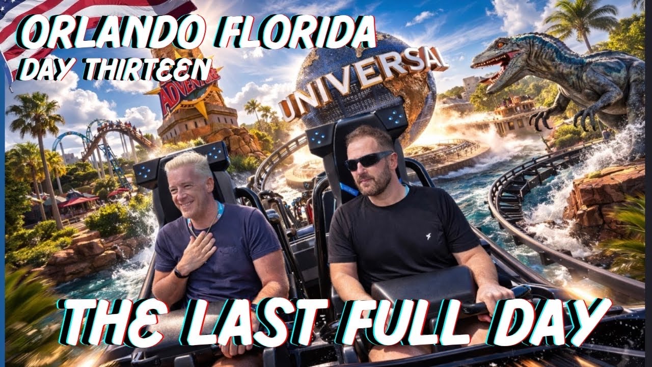 Our FINAL Day at Islands of Adventure & Universal Studios… Hagrid’s at NIGHT is EVERYTHING!
