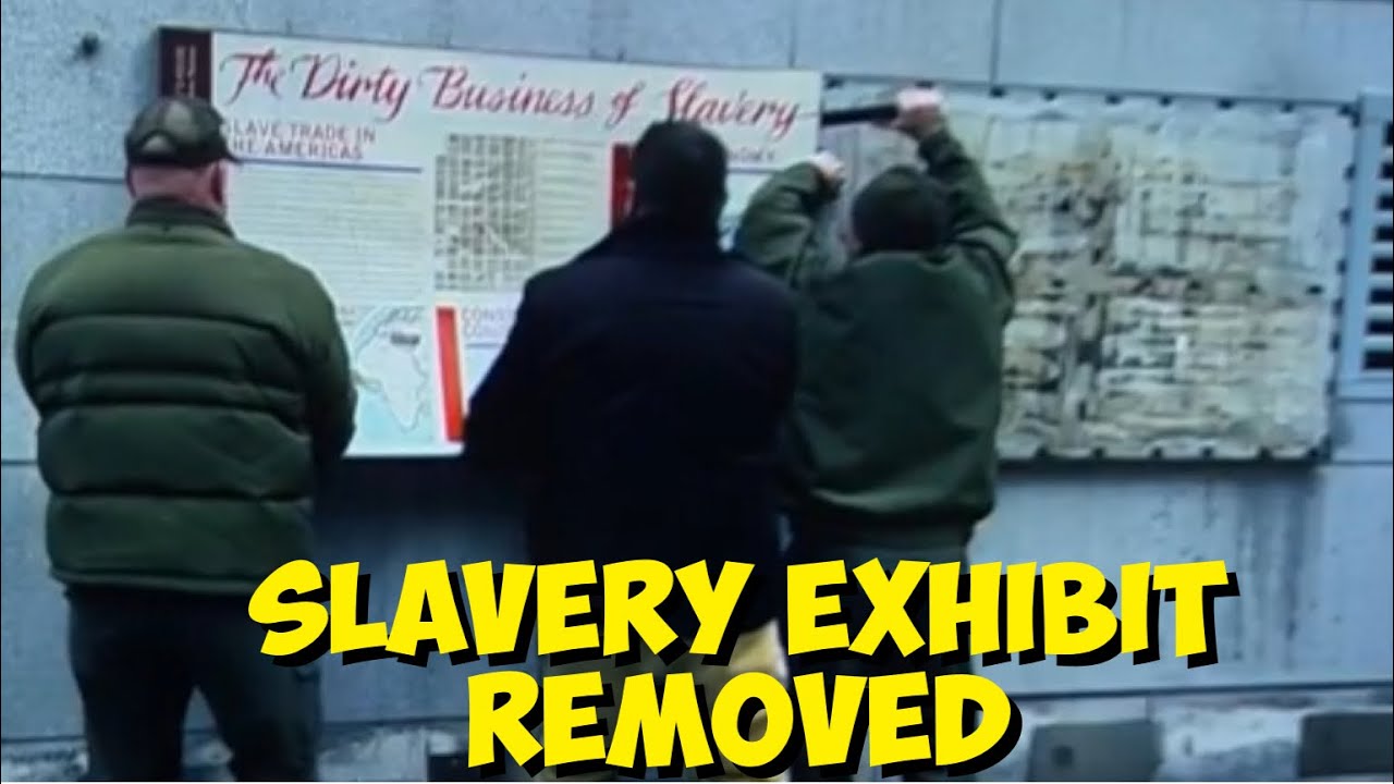 THE SLAVERY EXHIBIT IS GONE! INDEPENDENCE PARK LOOKS HORRIBLE! 