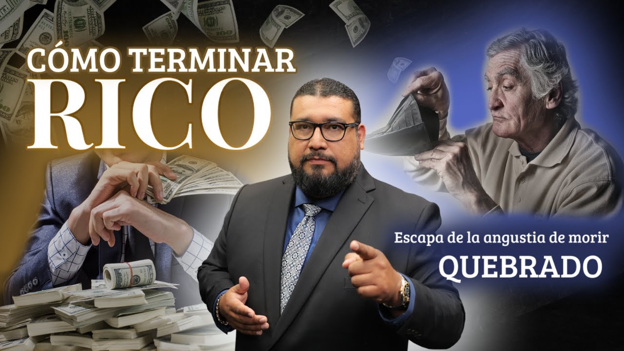 🤑 CÓMO TERMINAR RICO |🏃🏻‍♂️Y cómo ESCAPAR de la ANGUSTIA de MORIR QUEBRADO 💸