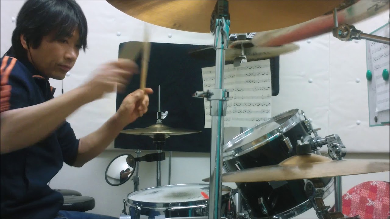 小林幸子　おもいで酒　drum cover ver.2