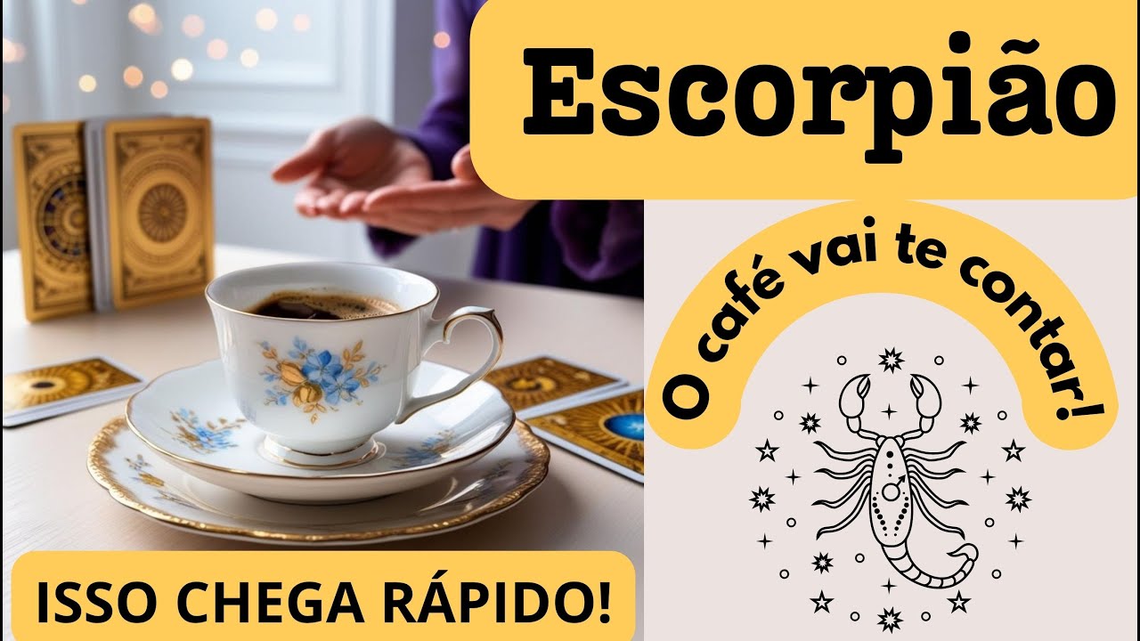 ☕♏ESCORPIÃO☕VAI CHOVER DINHEIRO!🤑💰 Está escrito nas estrelas!🌟AQUELA PARCERIA DE SUCESSO existe!💍☀️